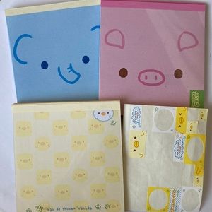 San-X Sweet Face Stationery Bundle